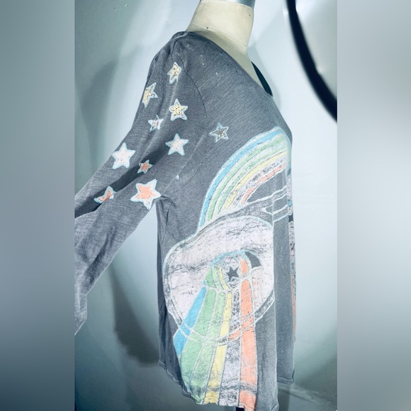 Magnolia Pearl Rainbow Vision Dylan L/S Tee NWT - Picture 2 of 11